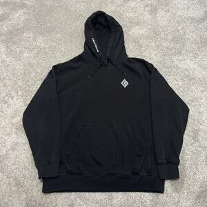 Black Diamond Men's Ski Outdoor Logo Hoodie Black Size Medium